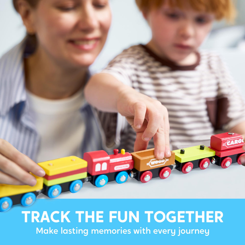 SyncFun tanker car for interactive cargo transfer and magnetic precision.