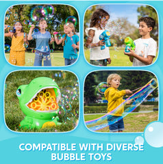 SyncFun outdoor bubble play perfect for Easter and parties