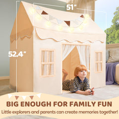 SYNCFUN tent blanket included for extra warmth and comfort during quiet time.