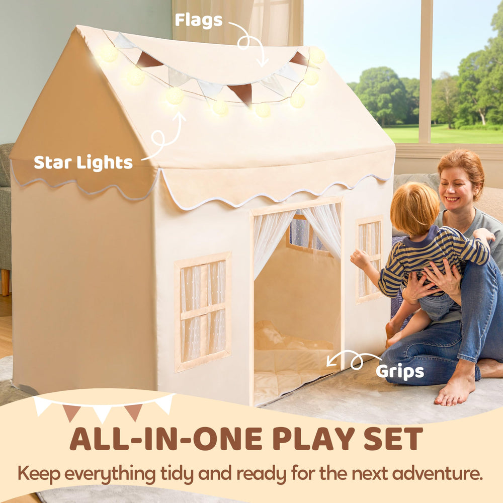SYNCFUN decorative flags brighten playtime and spark imagination.