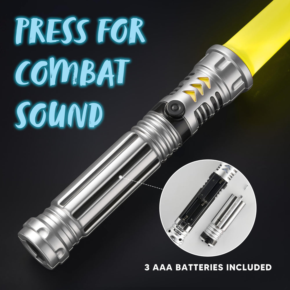 SYNCFUN silver-handle finish provides stylish grip and premium look