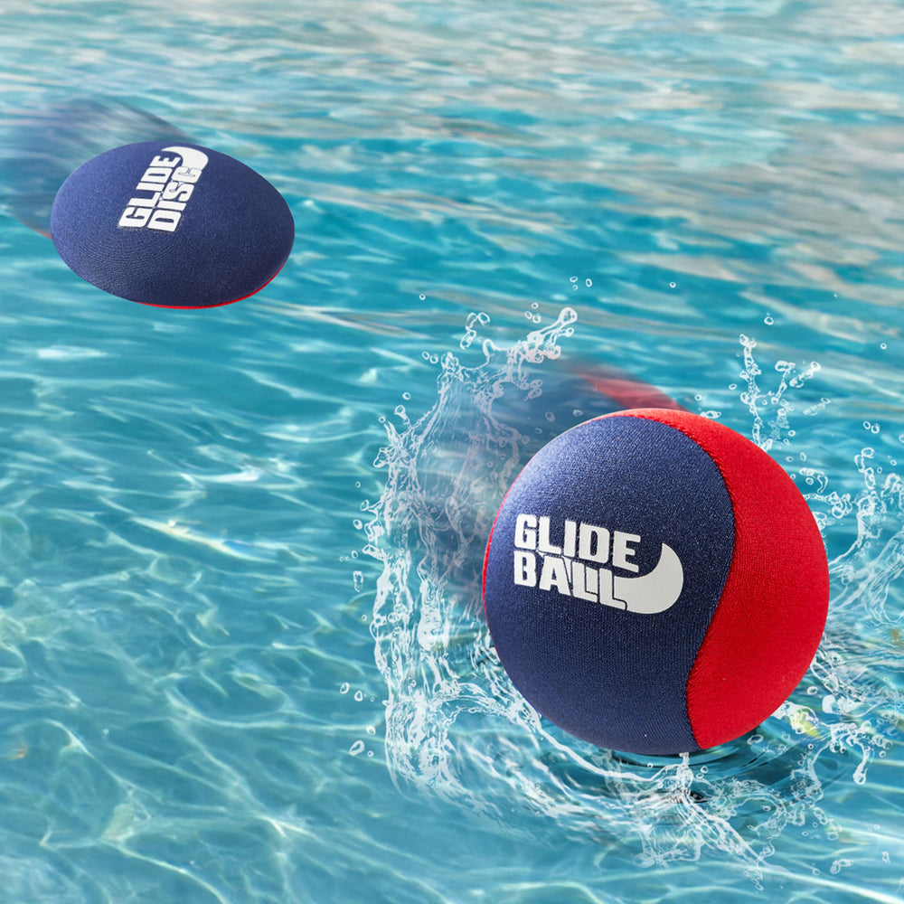 SYNCFUN Skip Water Balls ball close-up shows durable fabric cover