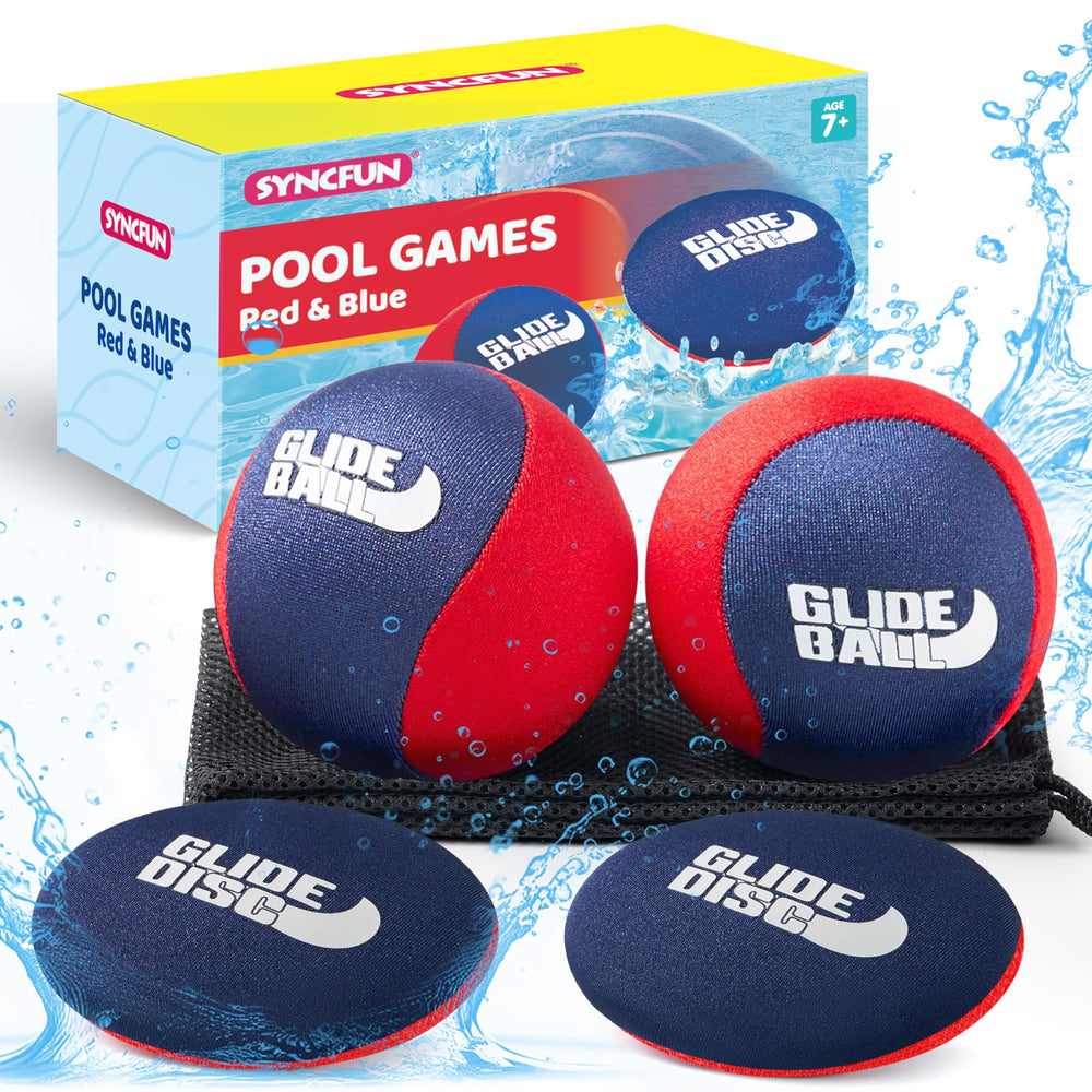 SYNCFUN Skip Water Balls front view, ready for family outdoor water play