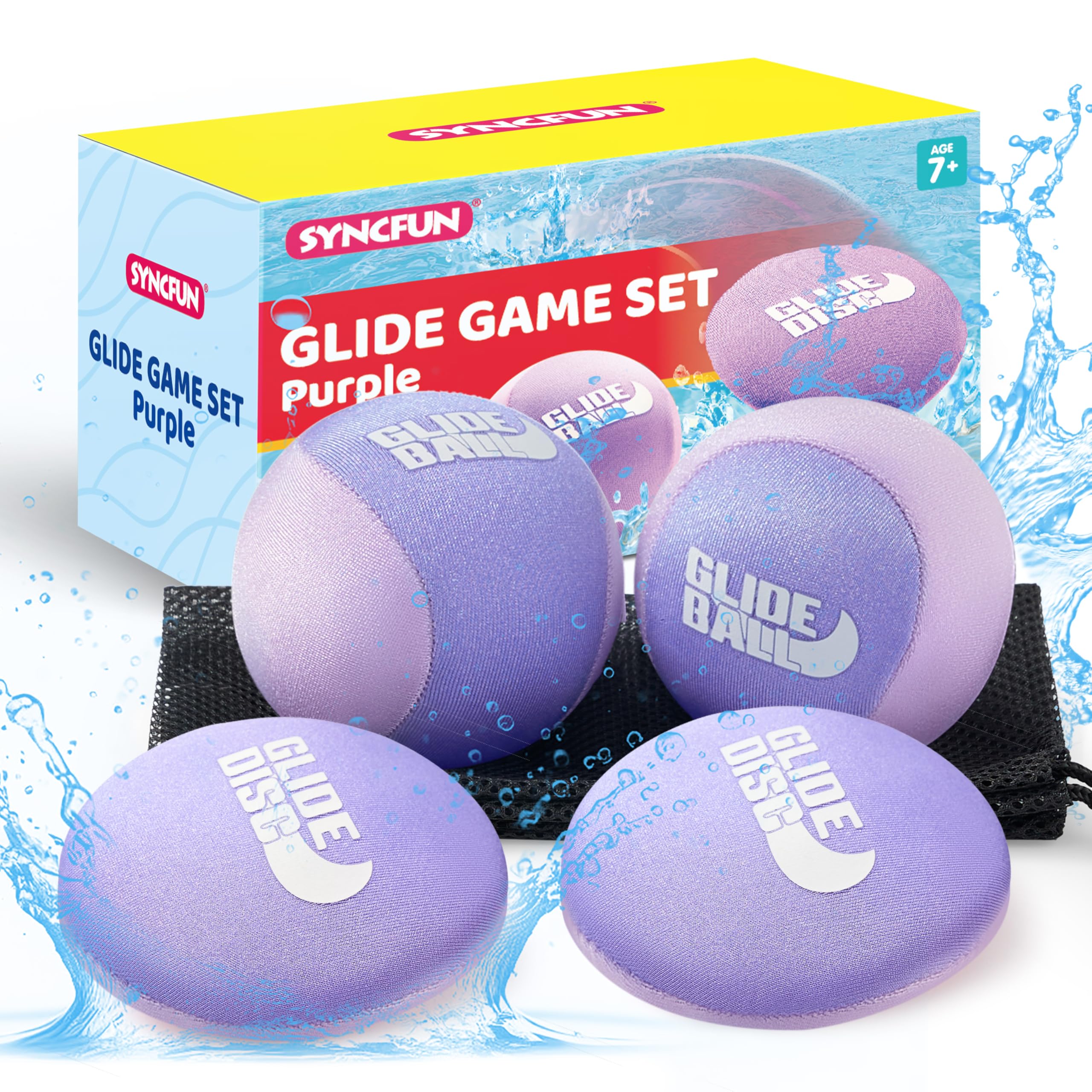 SYNCFUN Skip Water Balls glide-ball on water for fast, splashy fun.