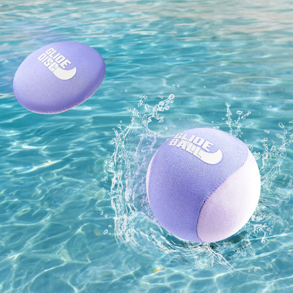 SYNCFUN Skip Water Balls glide-disc in action, great for lively water games.
