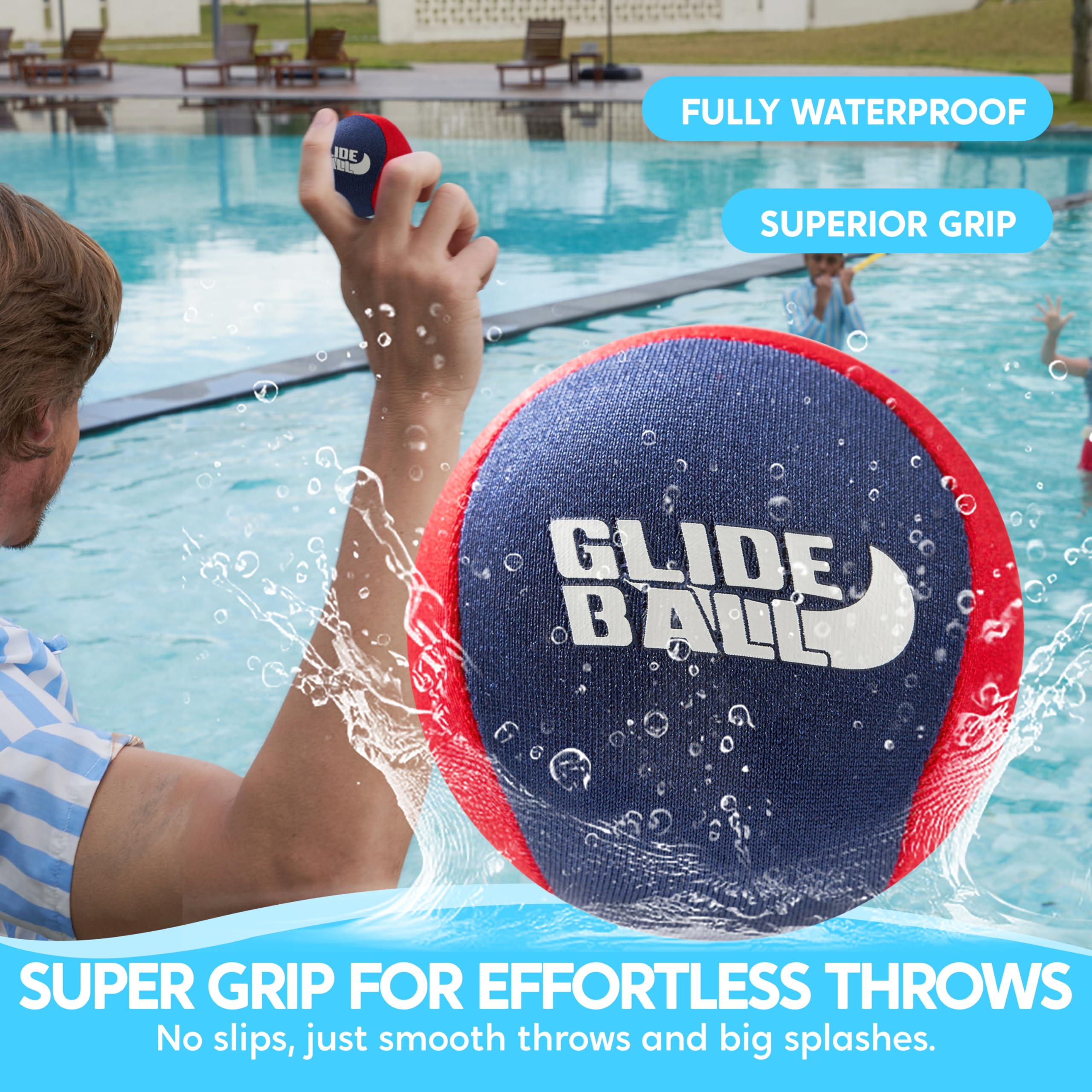 SYNCFUN Skip Water Balls mesh bag included for easy transport