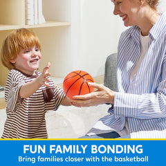 SYNCFUN soft-rubber surface provides safe grip during play.
