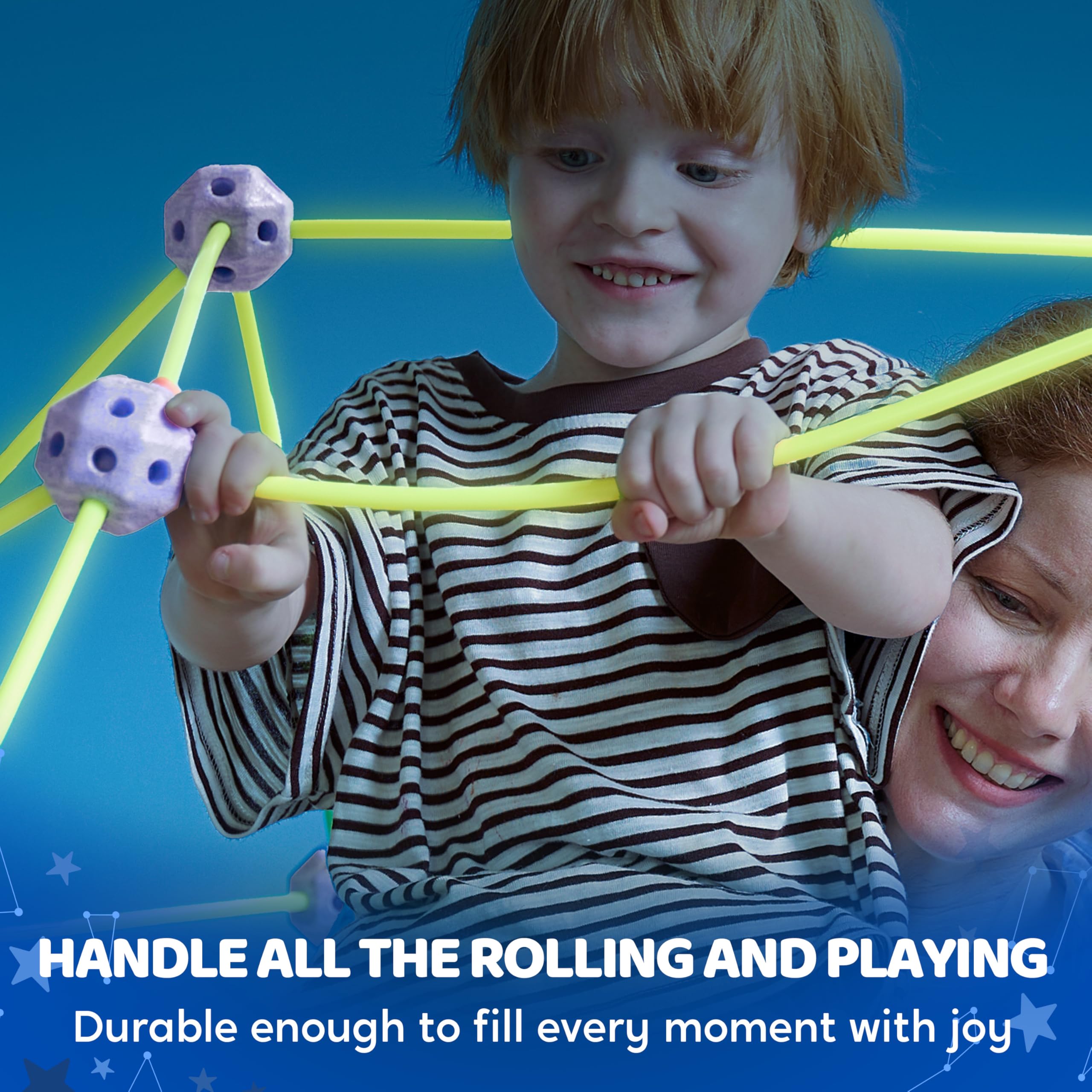 SYNCFUN Star cloth enhances the magical play space and fort privacy.