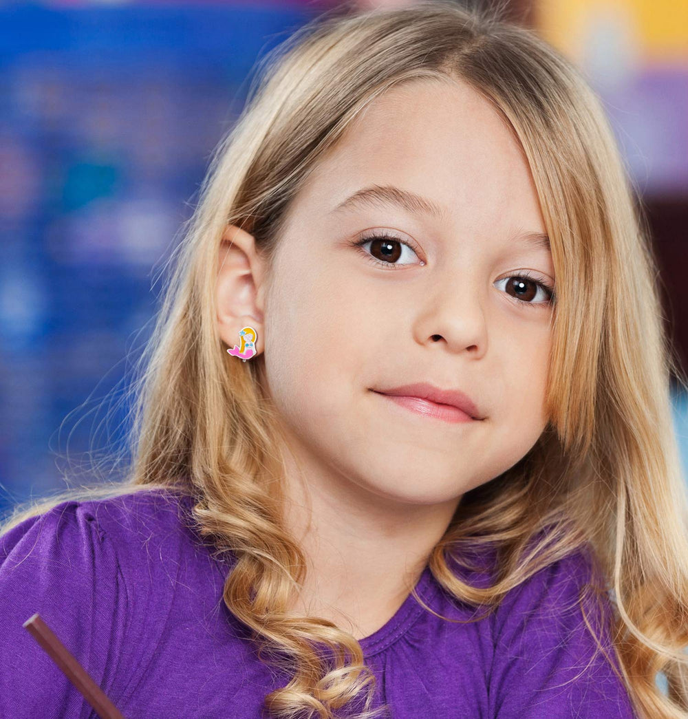 SYNLIN unicorn clip-on earrings playful design sparks imagination