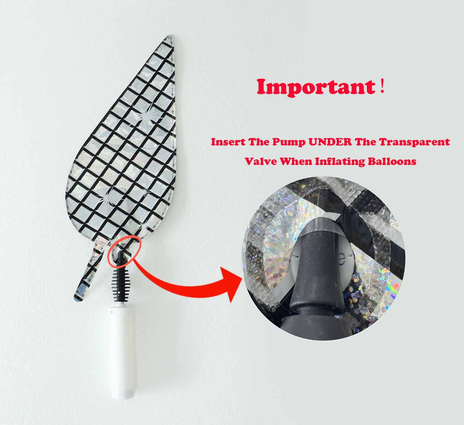 SYNUO Inflation Straw included enables quick, precise inflation for hassle-free decorating.