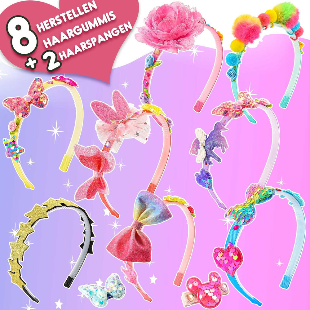 SYOKZEY large flower accessory on headband for craft fun