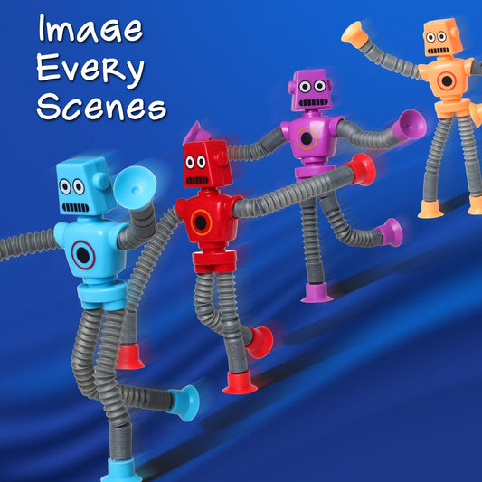 SYSAMA bendable robot fidget toy aids concentration during travel
