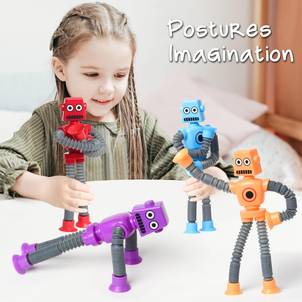 SYSAMA colorful pop-tubes robot aids fine motor skills