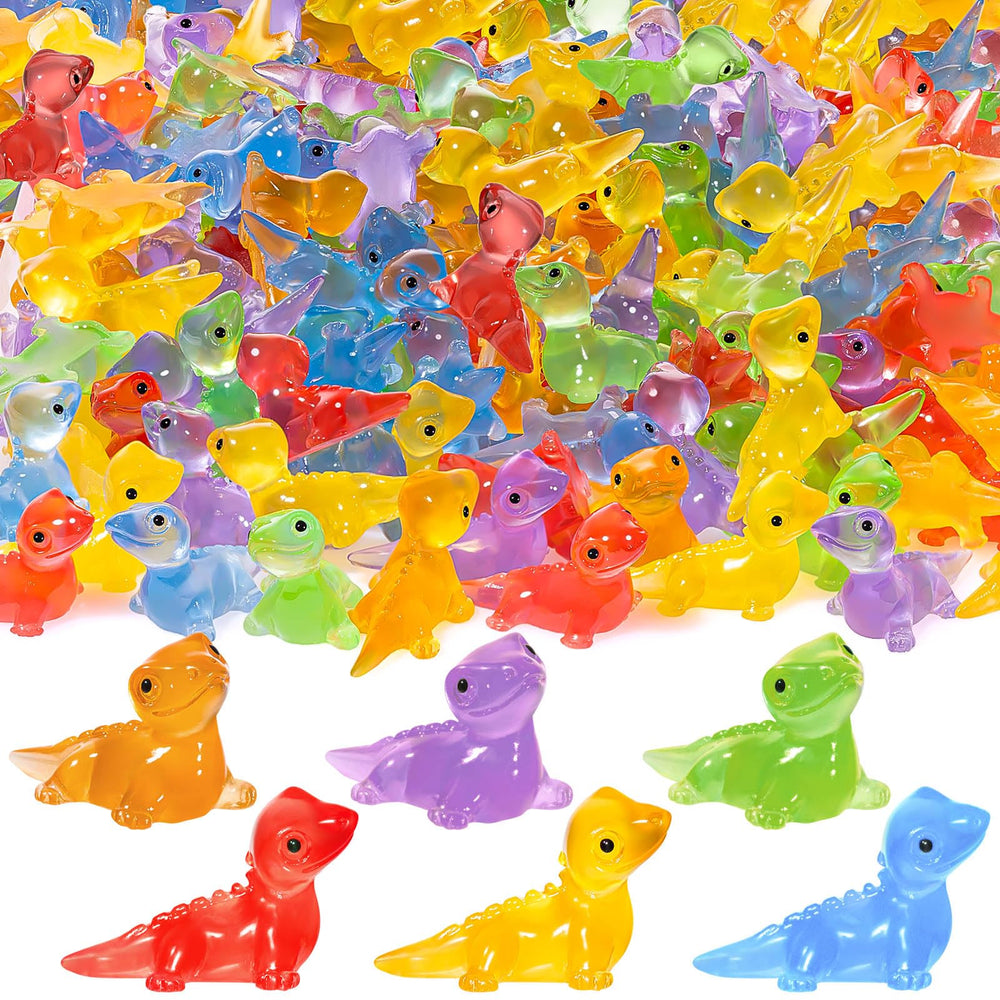 SYWHXY luminous mini lizards blue figurine add colorful accents to miniature scenes and crafts