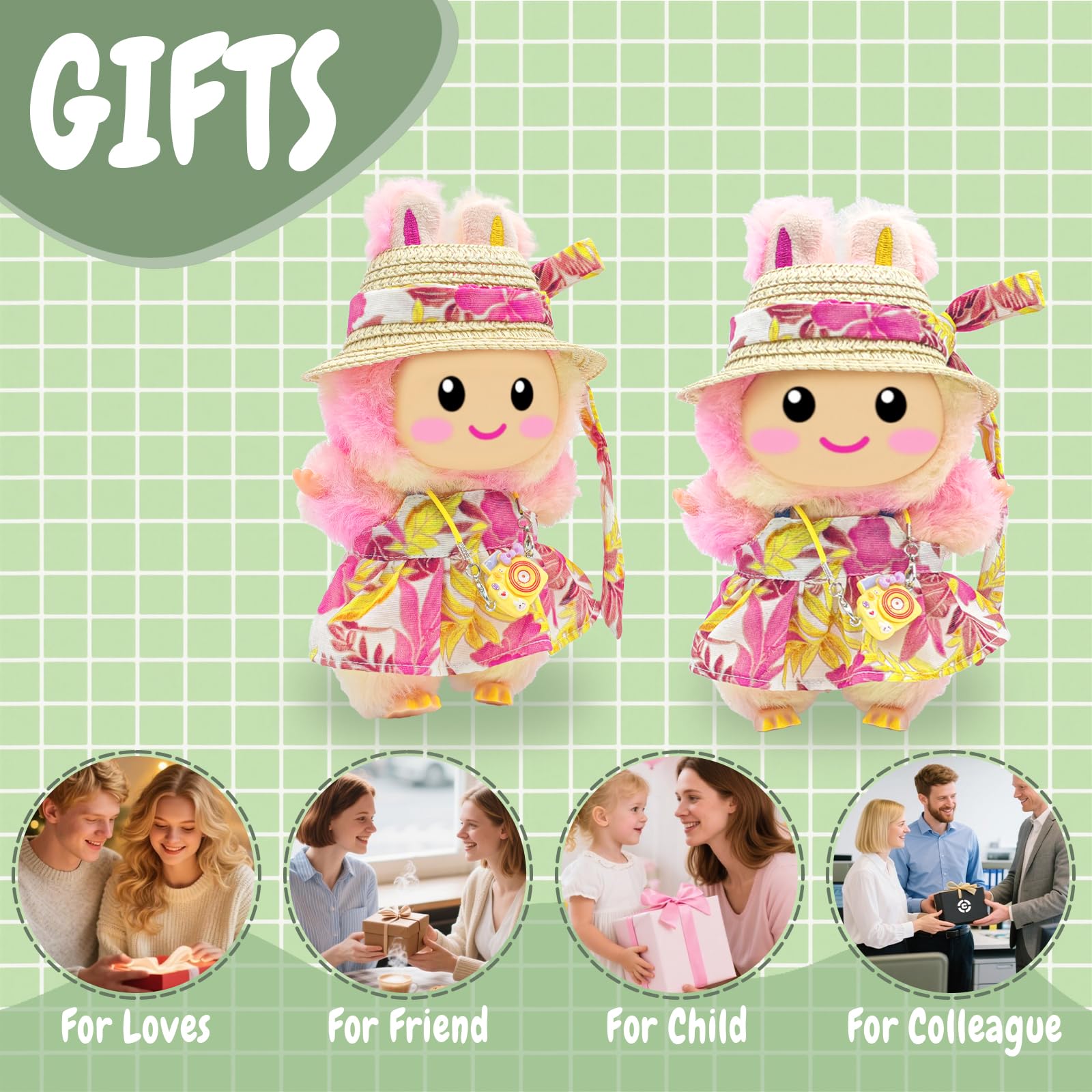 SZC&MFZ doll camera prop supports pretend photoshoots