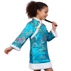 SZCQ long sleeves and soft satin texture feel luxurious