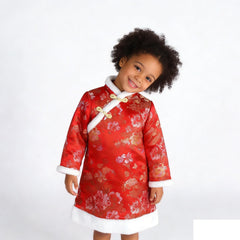 SZCQ back zipper and front buttons ease dressing