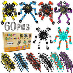 Szcuelz Valentines fidget spinner deformable chains enable versatile shapes and play