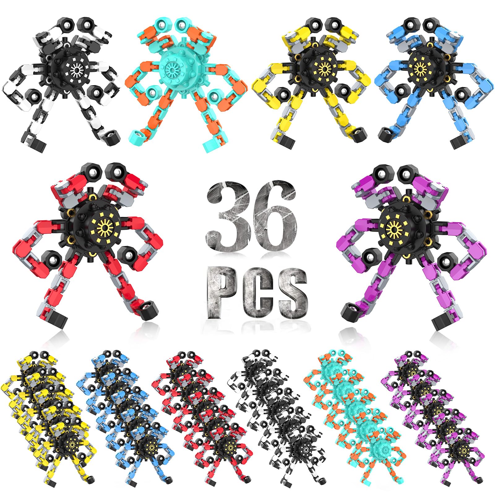 Szcuelz Valentines transformable spinner with center bearing for smooth classroom spins
