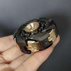 Close-up of the mechanism on the T-Conceal open armor top showing smooth action