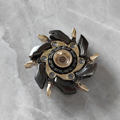 Spin action of the T-Conceal EDC top demonstrates balanced, one-handed rotation