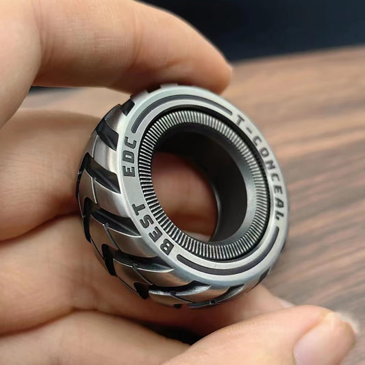 T-Conceal EDC fidget sliders outer diameter 34mm for comfortable, discreet finger focus.