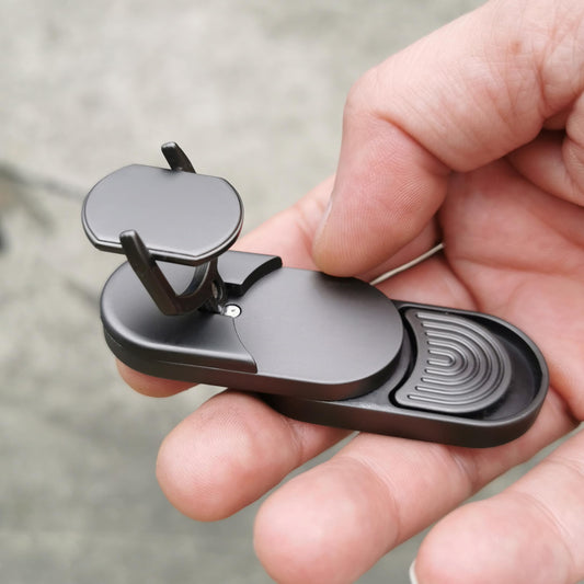 T-Conceal EDC sliders rotate smoothly for tactile engagement during breaks.