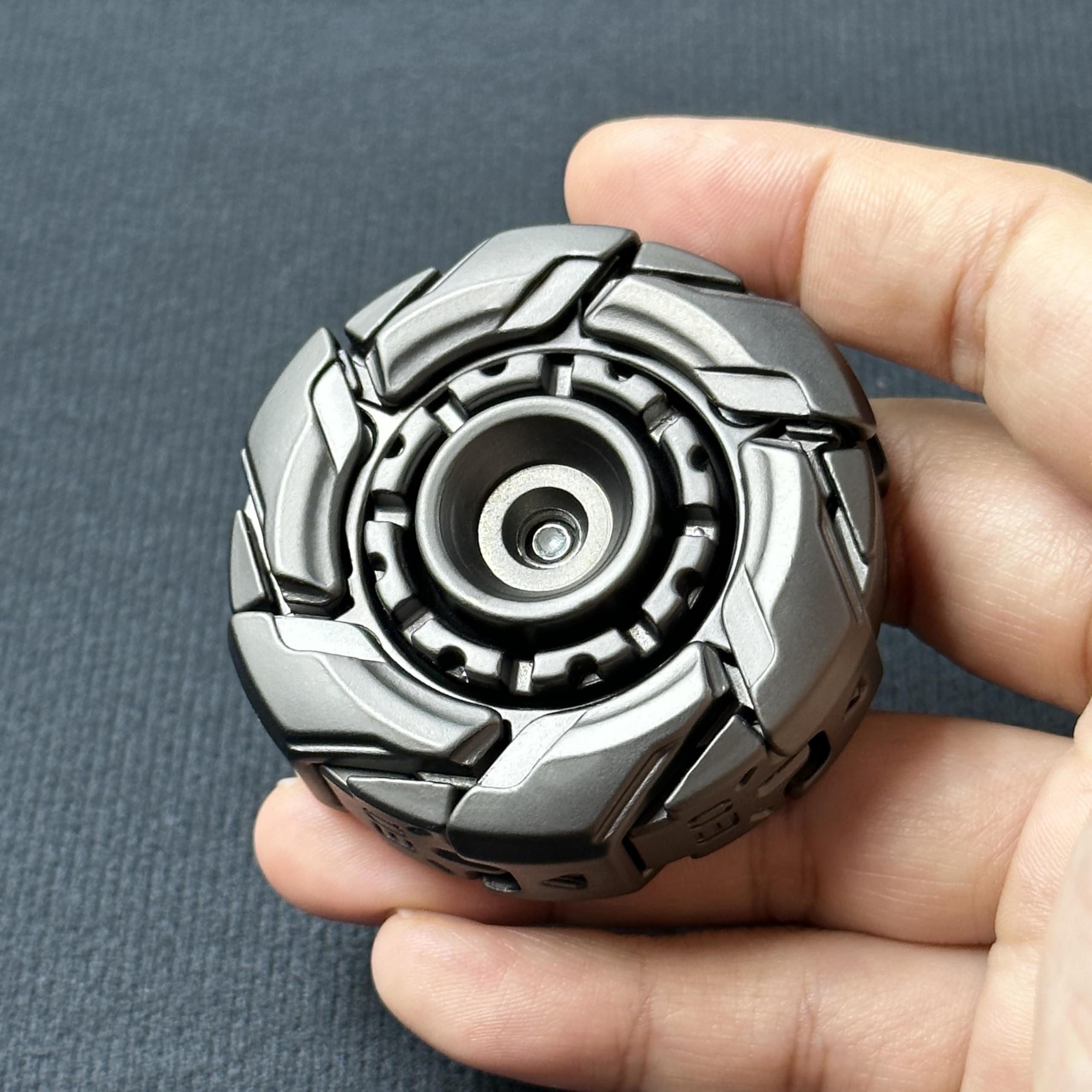 T-Conceal EDC Magnetic Metal Design highlights durability and steady spin.