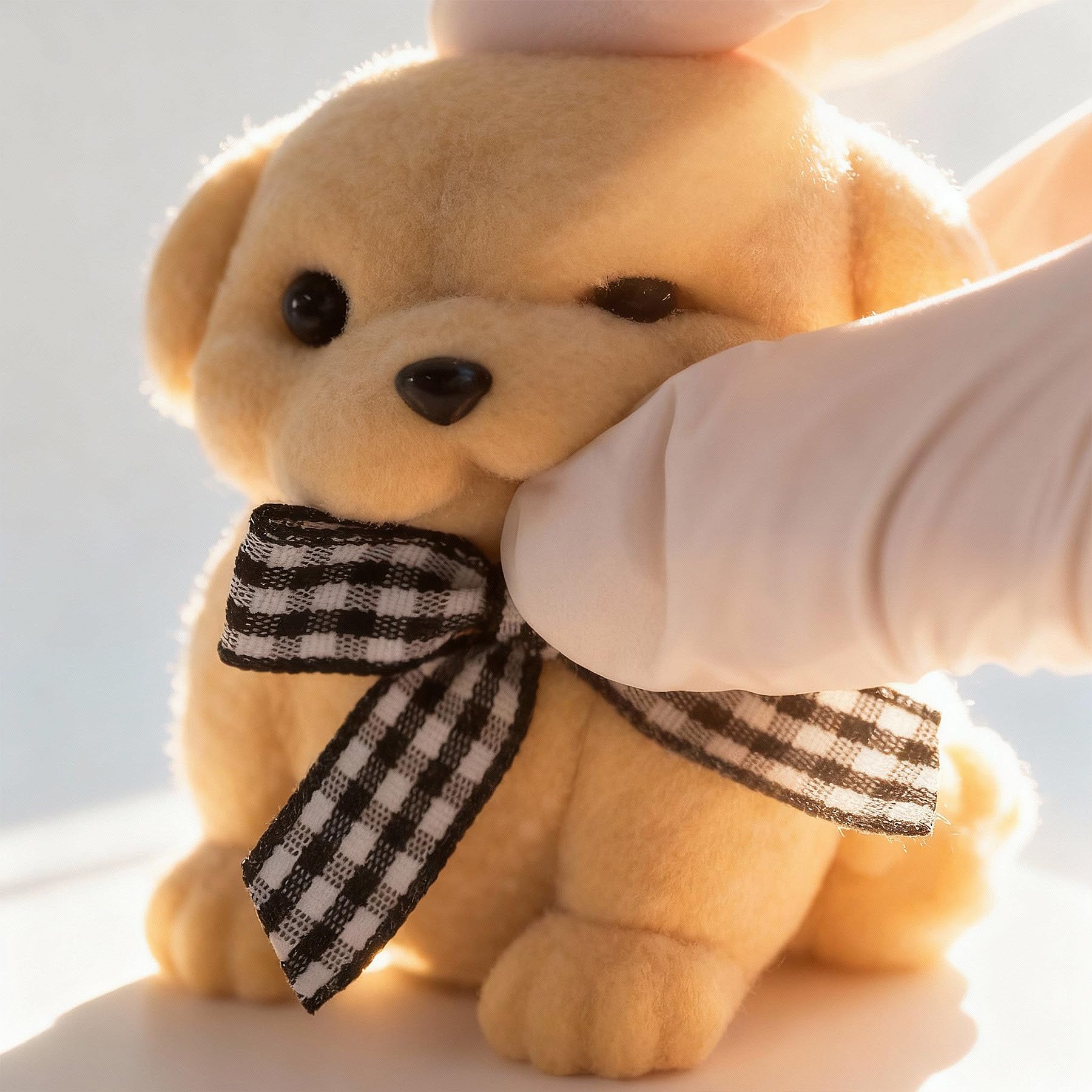 Taba squishy dog toy silicone texture helps kids and adults explore tactile mindfulness.