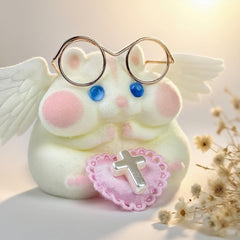 Taba Squishy Hamster Toy handcrafted charm emphasizes unique handmade design.