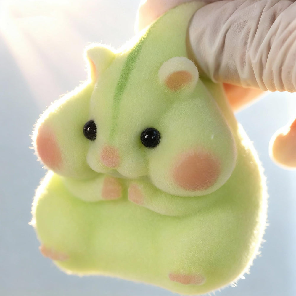 Taba squishy hamster toy packaged gift box ready for gifting and delightful unboxing.