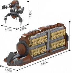 Tabitgs building blocks eco-friendly ABS material for safe play.