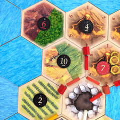 Tabletop Monthly custom hex inclusions enable flexible Catan scenarios