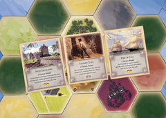 Tabletop Monthly Port of Call cards enable quick reference during Seafarers expansions.