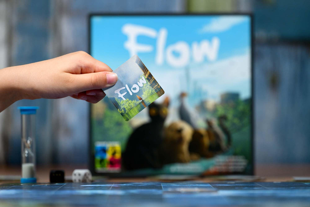 Tabletop Tycoon Flow allies tokens highlight rescue objectives and teamwork