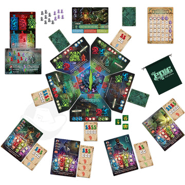 Tabletop Tycoon Tiny Epic Cthulhu Deluxe Astral Artifacts expansion relics boost options.