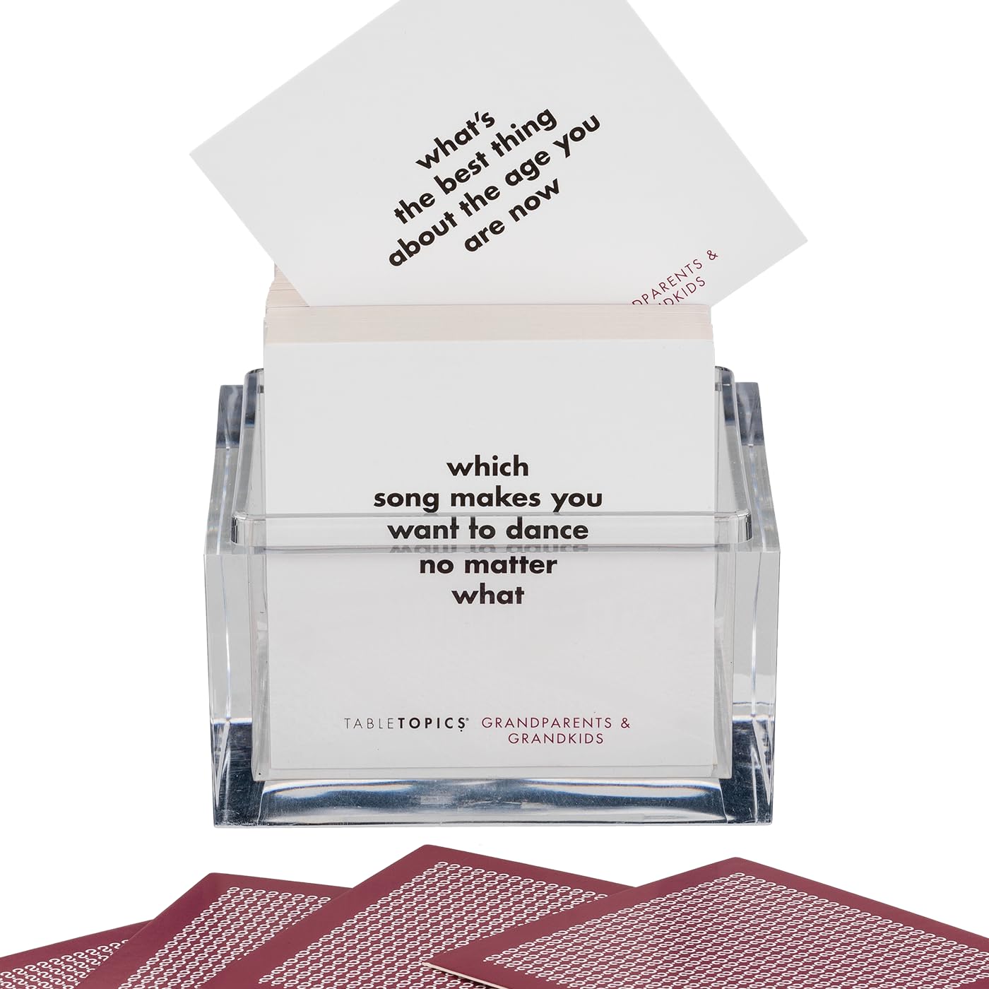 TableTopics prompts spark meaningful dialogue at meals and gatherings