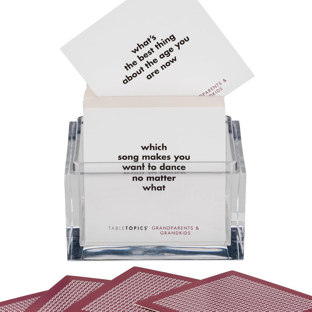 TableTopics prompts spark meaningful dialogue at meals and gatherings
