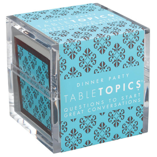 TableTopics Dinner Party Cards cover inviting hosts with a gift-friendly vibe