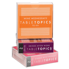 TableTopics Friends Drinks After Work deck for casual after-work fun