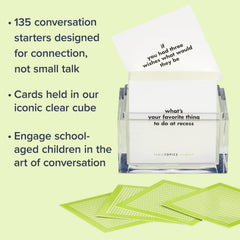 TableTopics kids classroom icebreaker collection ready for collaborative group activities.