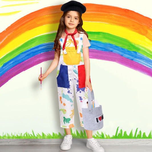 Tacobear Kids Artist Costume beret adds authentic artist flair
