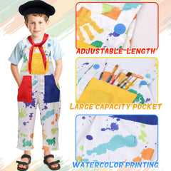 Tacobear Kids Artist Costume painter palette in bright colors