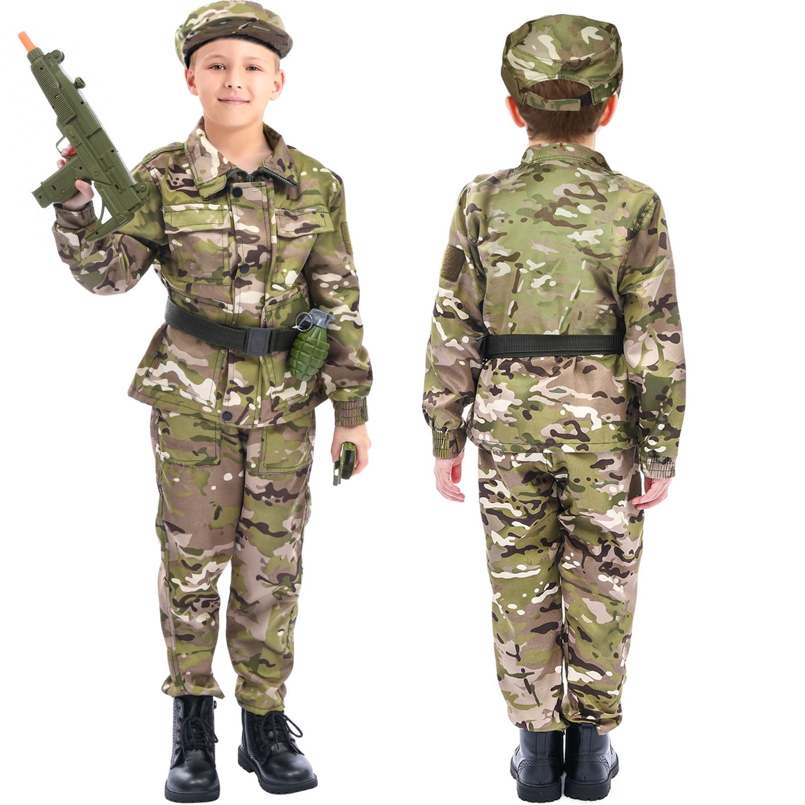 Tacobear tactical belt provides secure fit during active pretend missions