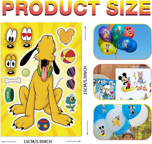 TaDadaPAO 24-sheets sticker display shows varied designs for creative classrooms and home projects