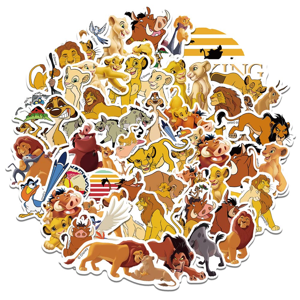 TaDadaPAO lion stickers pack – high-definition prints on glossy vinyl.