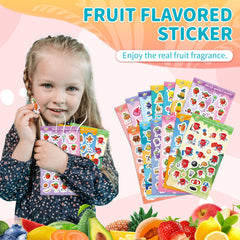 Kids craft with Tageenla stickers for diaries, gifts, and decorations.