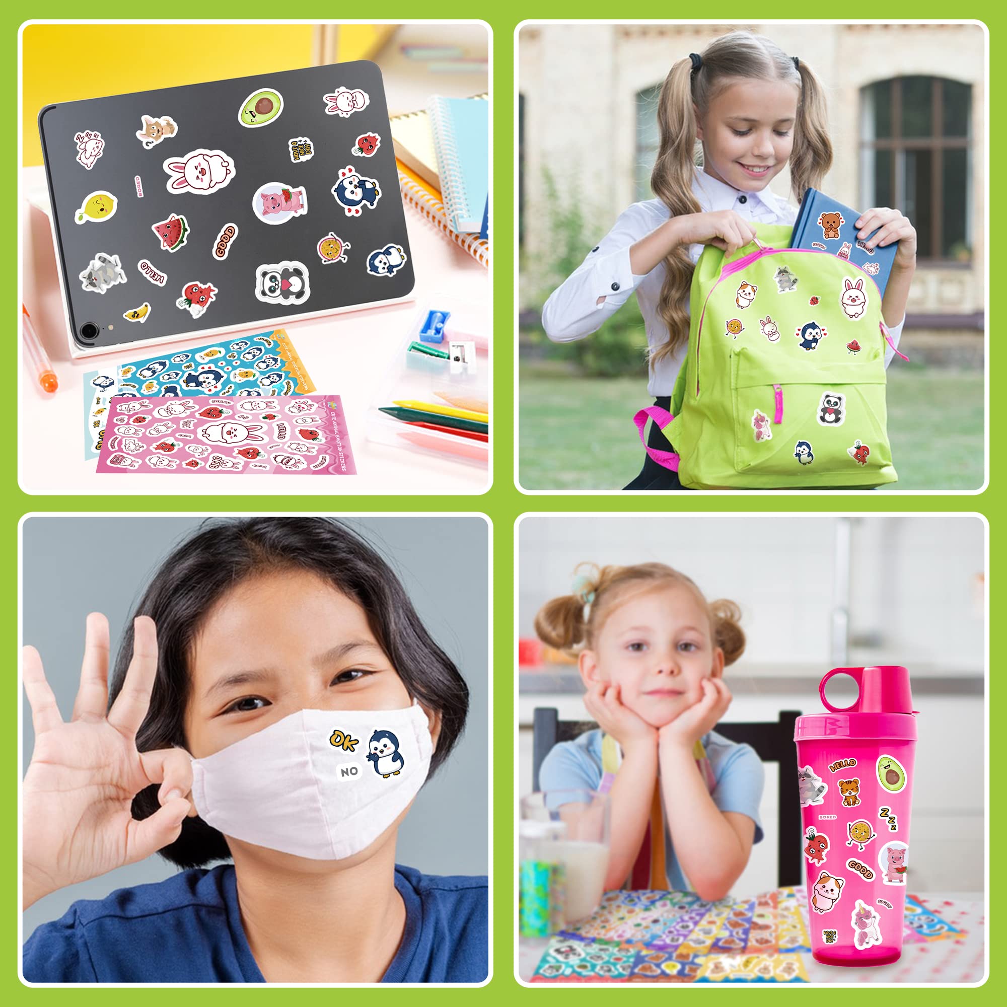 Tageenla kid-friendly 3+ stickers offer safe, playful experiences during activities.