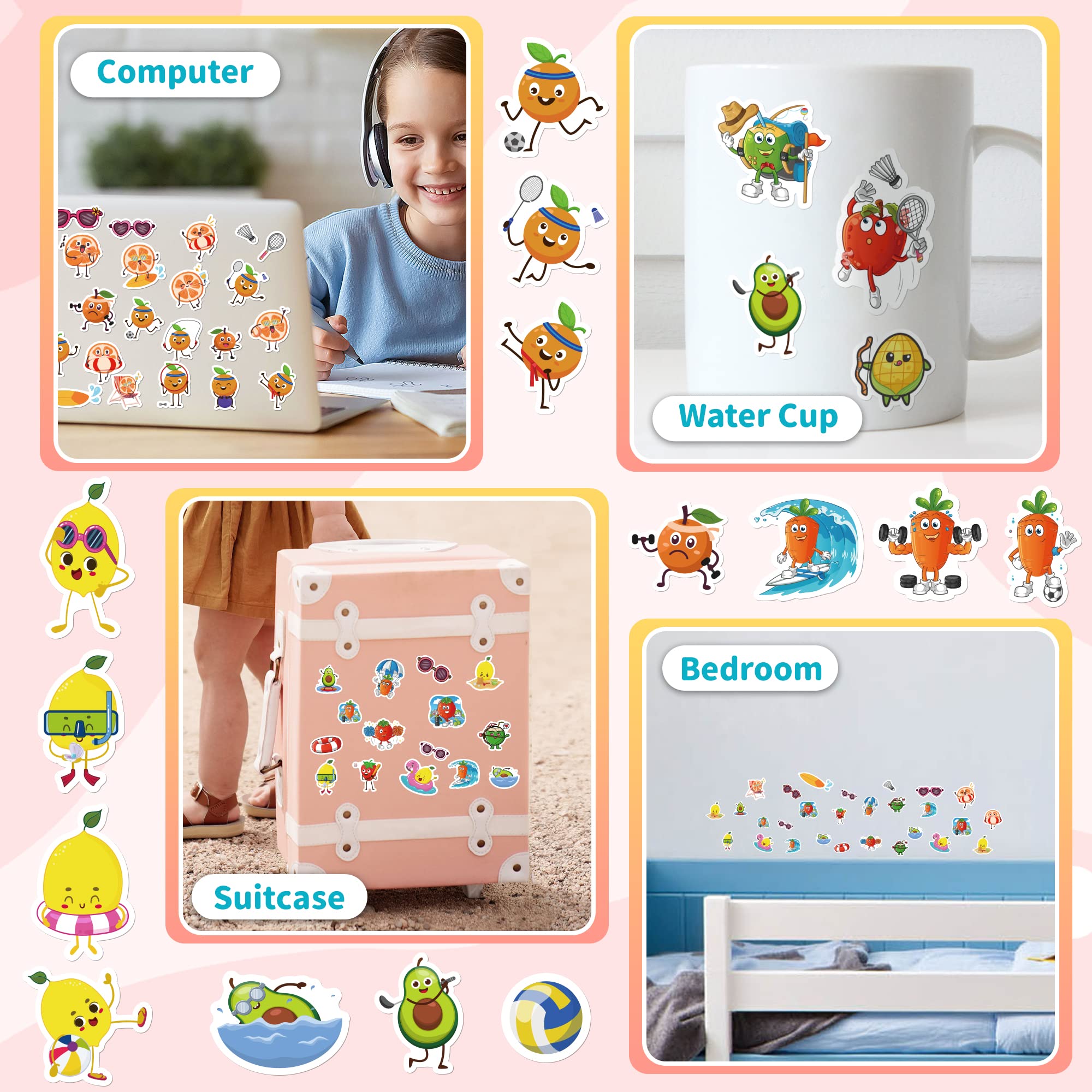 Tageenla stickers ideal as party favors and small gifts.