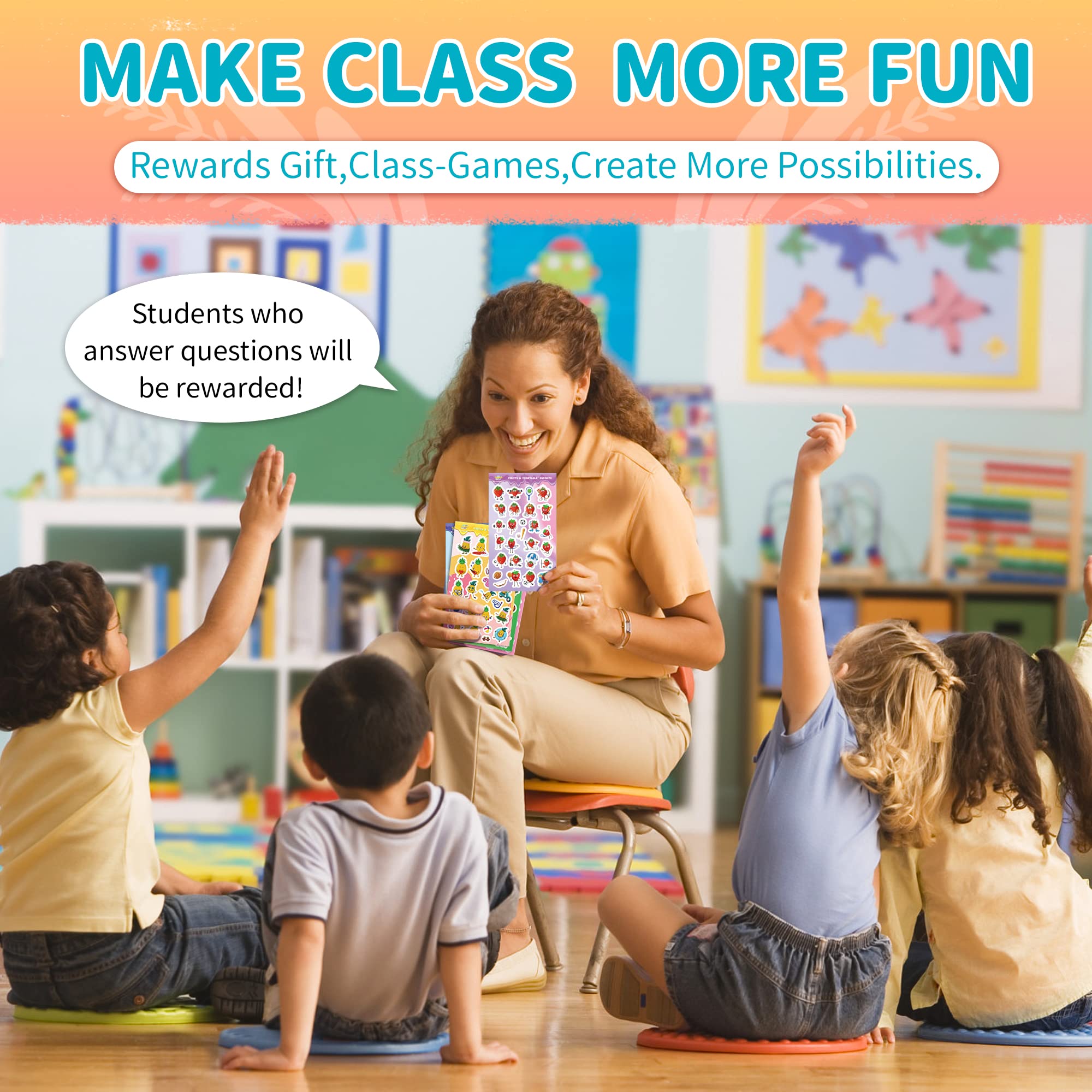 Tageenla safe, non-toxic materials ensure worry-free sticker fun.